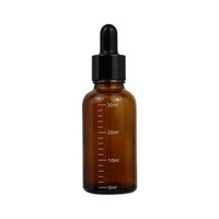 Gros Verre Pipette Graduée 10ml 30ml 50ml 60ml 100ml 120ml Pour Le Sérum En Verre D'huile Essentielle Flacon compte-gouttes