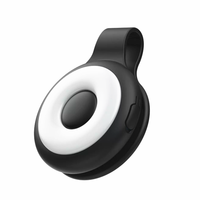 Lampe LED magnétique portable à clipser pour téléphones portables, trois températures de couleur, lumière douce pour appareil photo et streaming – Meilleures ventes