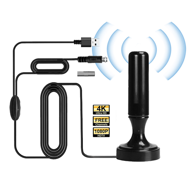 OEM ODM LTE Outdoor HF Aerial Hdtv Antena De Indoor Outdoor Digital Tv Antenna Amplifier Signal Booster with Long Mile Range