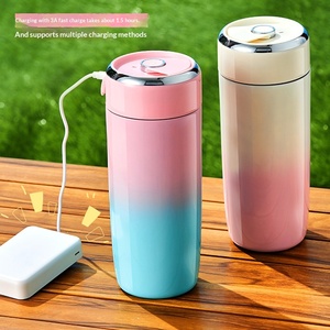 Gobelet isotherme portable pour jus chaud/froid, 500 ml, 12 lames, 1500-18000 tr/min, en acier inoxydable, alimenté par <span class=keywords><strong>batterie</strong></span> - Product Image 2