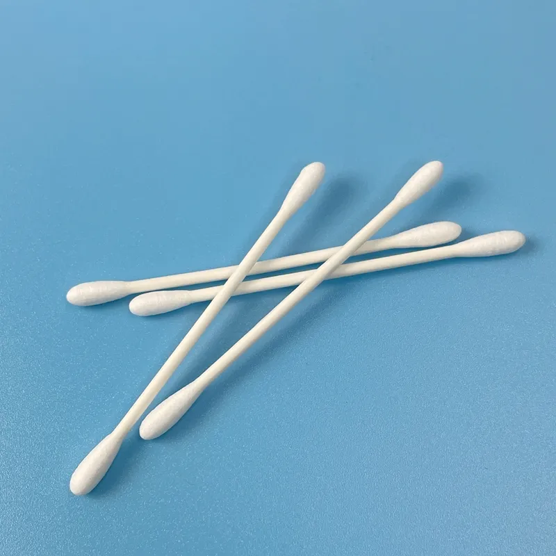 CA-002 Industrial Cotton Swab with 4.5mm Head Diameter Double Round Tip