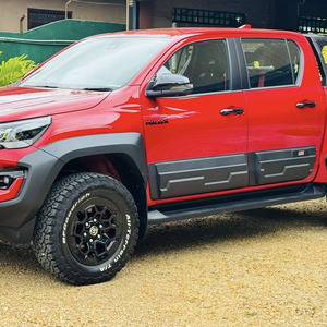 ABS nero GR porta laterale ampio rivestimento per Toyota Hilux Revo Rooco 2015-2025 JIAHUI <span class=keywords><strong>autoaccessori</strong></span> - Product Image 3