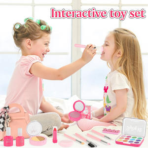 Ensemble de <span class=keywords><strong>maquillage</strong></span> créatif réaliste et sûr pour petites filles, ensemble de <span class=keywords><strong>maquillage</strong></span> pour filles et garçons, développement amusant, rassemblement familial, intérieur - Product Image 2