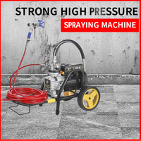 Machine de pulvérisation haute pression sans air haute puissance, nouvelle génération, pistolet de pulvérisation puissant, pulvérisateur de peinture au latex, d'émulsion et de revêtement