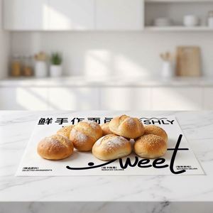 Papel de Panadería Virgen con Recubrimiento de PE, Impreso a Medida, Directo de Fábrica, Antigrasa, Ecológico, Reciclable y Desechable - Product Image 3