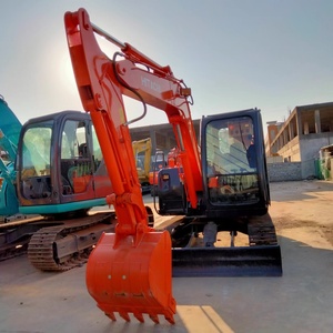 Excavadora HITACHI ZX60 de Segunda Mano en Japón, Motor Isuzu de Alta Potencia de 40kw, Componentes Hidráulicos Hitachi, Control PLC, en Venta - Product Image 3