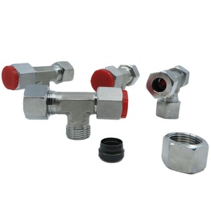 ตัวทีแบบ3ทางตัวทีอุปกรณ์ไฮดรอลิก316/304สแตนเลส bspt แบบเกลียว L แบบข้อศอก90องศา - Product Image 6