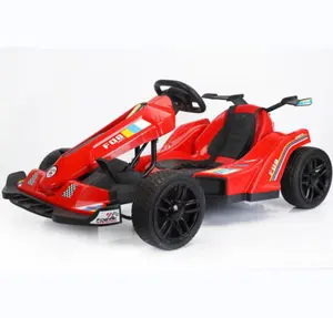 Go-kart eléctrico de buena calidad para niños y niñas, juguete para montar en moto de gran tamaño, precio barato, nuevo modelo
