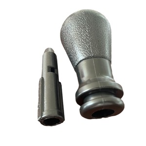 Pommeau de levier de vitesse Chen Can 5 vitesses en cuir noir pour Peugeot 206 207 - Product Image 4