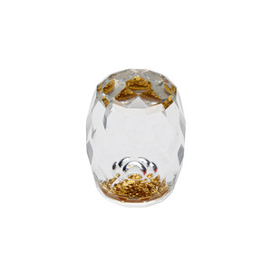 Crystal Glass Teapot Lid With Gold Handle Irregular Shape For Kung Fu <b>Tea</b> <b>Set</b> Gaiwan Accessory - Product Image 5