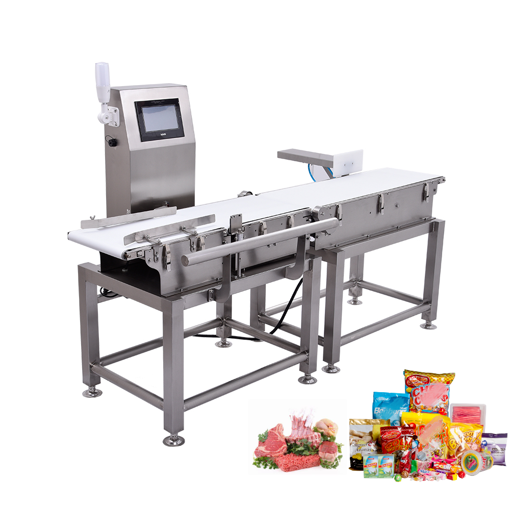 Промышленный контроль веса, оптовая цена, цифровой конвейер для взвешивания, высокоточный многолинейный конвейер для проверки пищевых продуктов