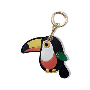 Pu Toucan-Shaped <b>Bag</b> Purse <b>Charm</b> Tote & Backpacks Leather Bird Keychain Pendant for Gifts - Product Image 5