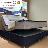 AISLUMBERX Tuya Smart Verstellbare Hebe-Matratze 28cm Dick Mini-Taschenfederkern Elektrische Höhenverstellung für Schule und Krankenhaus CE-Zertifiziert