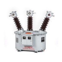 Transformateur combiné de mesure et de tension immergé dans l'huile 35 kV JLS-35 200/5A classe 0.2S