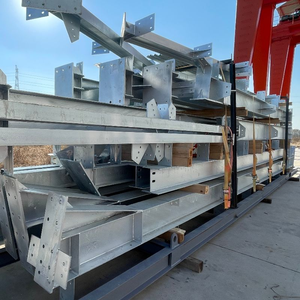 Structure en acier préfabriquée en forme de H pour entrepôt et atelier - Product Image 1