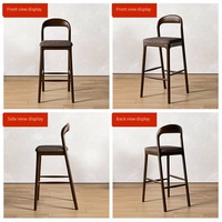 Chaises de bar de luxe, tabourets hauts pour îlot de cuisine, chaises de bar pour cuisine