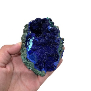 Cristal Natural de <span class=keywords><strong>azurita</strong></span> azul y <span class=keywords><strong>malaquita</strong></span>, Mineral de Reiki, Mineral de cristal, venta al por mayor - Product Image 6