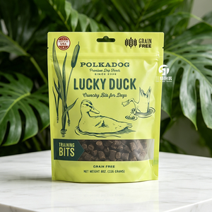 Bolsas para Snacks de Perro con Impresión Digital, MOQ Bajo, Aluminizadas, con Cierre, Barrera Contra la Humedad, 100g 250g 500g 1kg - Product Image 1