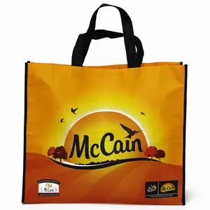 Reusable Shopping Tote Bags Wenzhou Colorbag Reusable Grocery Tote Collapsible Sublimation Non Woven Shopping Bag