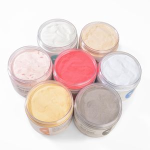 JMFREE OEM/ODM 200g maschera di gelatina di collagene maschera di cristallo in polvere Anti invecchiamento 24K oro rosa Aloe Curcuma viso gelatina maschera in polvere - Product Image 3