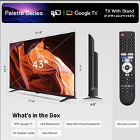 Produsen TV Pintar 43 Inci Terlaris DVB-T2 Smart LED Android Televisi SKD CKD Tersedia di Asia Tenggara & Amerika Selatan