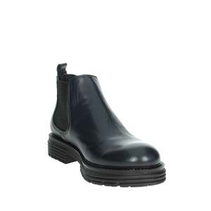Bottes mi-mollet pour homme Hermann Scott, bleu, taille 43, hauteur de talon Blu Martin Boots - Product Image 5