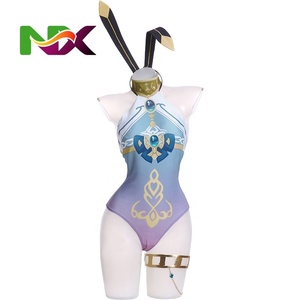 Disfraz de Conejita <span class=keywords><strong>Nilou</strong></span> para Adultos Unisex, Traje de Baño con Top Estilo Navideño, Venta al por Mayor para Mujeres, Niños, <span class=keywords><strong>Cosplay</strong></span> de <span class=keywords><strong>Genshin</strong></span> <span class=keywords><strong>Impact</strong></span> - Product Image 1