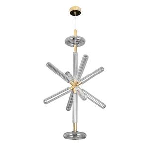 Postmodern Nordic Minimalist Striped Glass Chandelier Luxury Long <b>Light</b> Fixture for Bedroom <b>Dining</b> Room Bar Pendant <b>Light</b> - Product Image 6