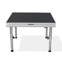 Plate-forme mobile pliante portative d'étape d'événement avec des roues plient l'étape portative en aluminium pliante d'étape