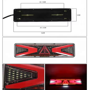 Luci Posteriori a LED per Camion Multifunzione con Illuminazione di Retromarcia, Freno, Stop e Indicatori di Direzione per Auto, Camion e Rimorchi - Product Image 2