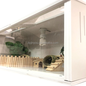 מכירה לוהטת חדש 60*40*40cm לחיות מחמד כלוב pvc קיפוד עוף אוגר ארנב רוטין עוף האכלת תיבה - Product Image 4