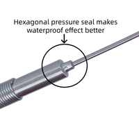 Thermocouple de type K ultra-fin pour une mesure précise de la température avec capteur de résistance thermique PT100/PT1000