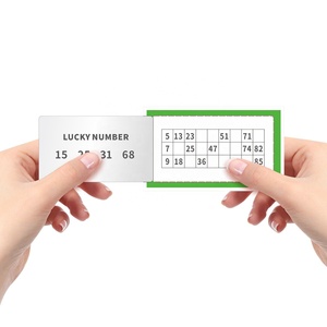 Tarjetas de Bingo Personalizadas, Impresión Personalizada en Papel Reciclado, Bajo Pedido Mínimo Disponible, Impresión Digital - Product Image 5