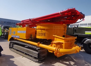 Nueva Bomba Mezcladora de Concreto Montada sobre Orugas con Control Remoto Inalámbrico, Bomba Mezcladora de Brazo Articulado sobre Orugas en Venta - Product Image 4