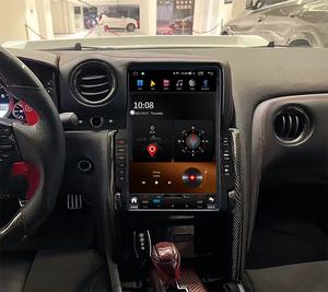 Vente en gros de haute qualité Tesla écran tactile <span class=keywords><strong>Android</strong></span> lecteur de radio vidéo de voiture pour Nissan GTR 2008-2015 avec GPS BT WIfi LHD RHD - Product Image 2