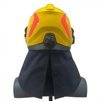 Casque de pompier européen intégral WANZ à double visière, ignifuge, pour la sécurité incendie