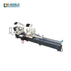 Высокоточная ЧПУ двойная режущая пила для алюминиевых профилей в оконных и дверных машинах - Product Image 2