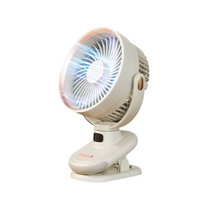Moteur sans balais mini ventilateur <span class=keywords><strong>à</strong></span> pince rechargeable oscillant suspendu <span class=keywords><strong>au</strong></span> <span class=keywords><strong>mur</strong></span> refroidisseur d'air de table OEM ventilateur de lumière USB extérieur - Product Image 1