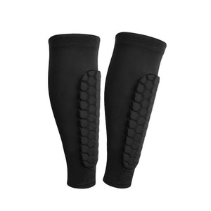 360 ° armatura a nido d'ape maniche traspirante parastinchi per il calcio basket sport all'aria aperta - Product Image 6