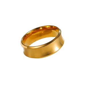 8MM Trendy Wholesale Hot-selling U Shape Unisex <b>Ring</b> High Polished Good Quality Fashion <b>Couple</b> <b>Ring</b> for Gifts Party - Product Image 2