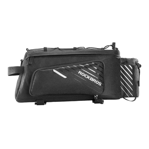 <span class=keywords><strong>ROCKBROS</strong></span> 電動自転車用サイクリングトラベルバッグ 大容量荷物キャリア 自転車リアバックラックシート 折りたたみ式トランクバッグ パニアバッグ - Product Image 3