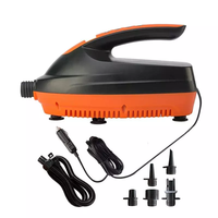 Compresseur d'air électrique portable mini 110W DC 12V DC 16psi pour planche à pagaie SUP et kayak gonflable