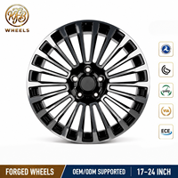 Jantes forgées KFB OEM améliorées 19-22 pouces 5x112 5x120 à rayons multiples en alliage d'aluminium pour Lexus LS500 Genesis G90 – Vente directe usine