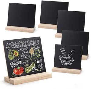 desktop bar restaurant mini commercial wooden small blackboard store stall blackboard advertising board message board