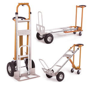 भारी शुल्क धातु गोदाम ट्रॉली औद्योगिक लॉजिस्टिक ट्रॉली हाथ गाड़ी मंच ट्रक - Product Image 1