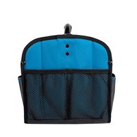 Sac à outils pour électricien solaire photovoltaïque, robuste, en nylon, avec poignée en métal, multi-poches