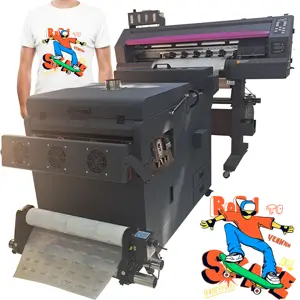 Printer A1 60cm Dtf Double Xp600 Print Head With Powder Shaker Machine For T-shirt Fabric