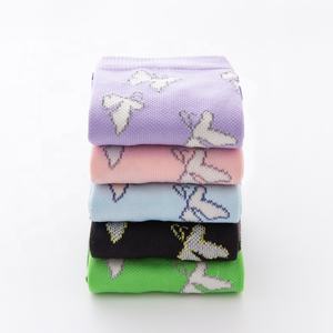 Chaussettes de sport en nylon fluorescent réfléchissant pour femmes Respirant Night Running Cyclisme Compression Sock <span class=keywords><strong>Street</strong></span> Glow in the Dark - Product Image 5