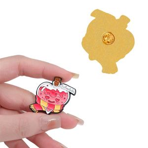 Wholesale Brooches High Quality Scratch-Resistant Durable Gifts Painted Enamel <b>Badges</b> for Events - Product Image 1