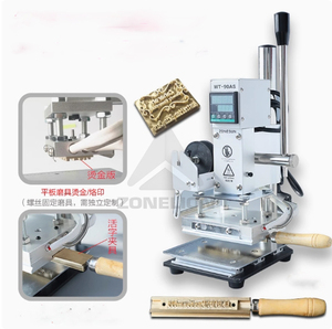Mini Hot Foil Stamping <strong>Machine</strong> Gold Silver Foil Digital Leather Logo Embossed T <strong>Slot</strong> Hot Stamping <strong>Machine</strong> - Product Image 2